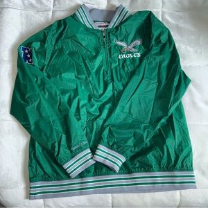 Mitchell & Ness Throwback Vintage Eagles Jacket